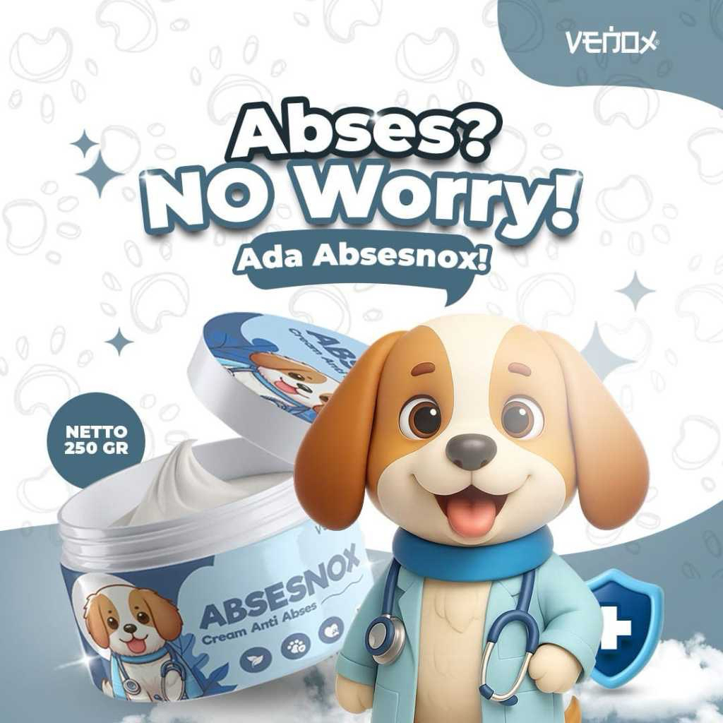 Absesnox Venox Obat Abses Luka Nanah Anjing Kucing