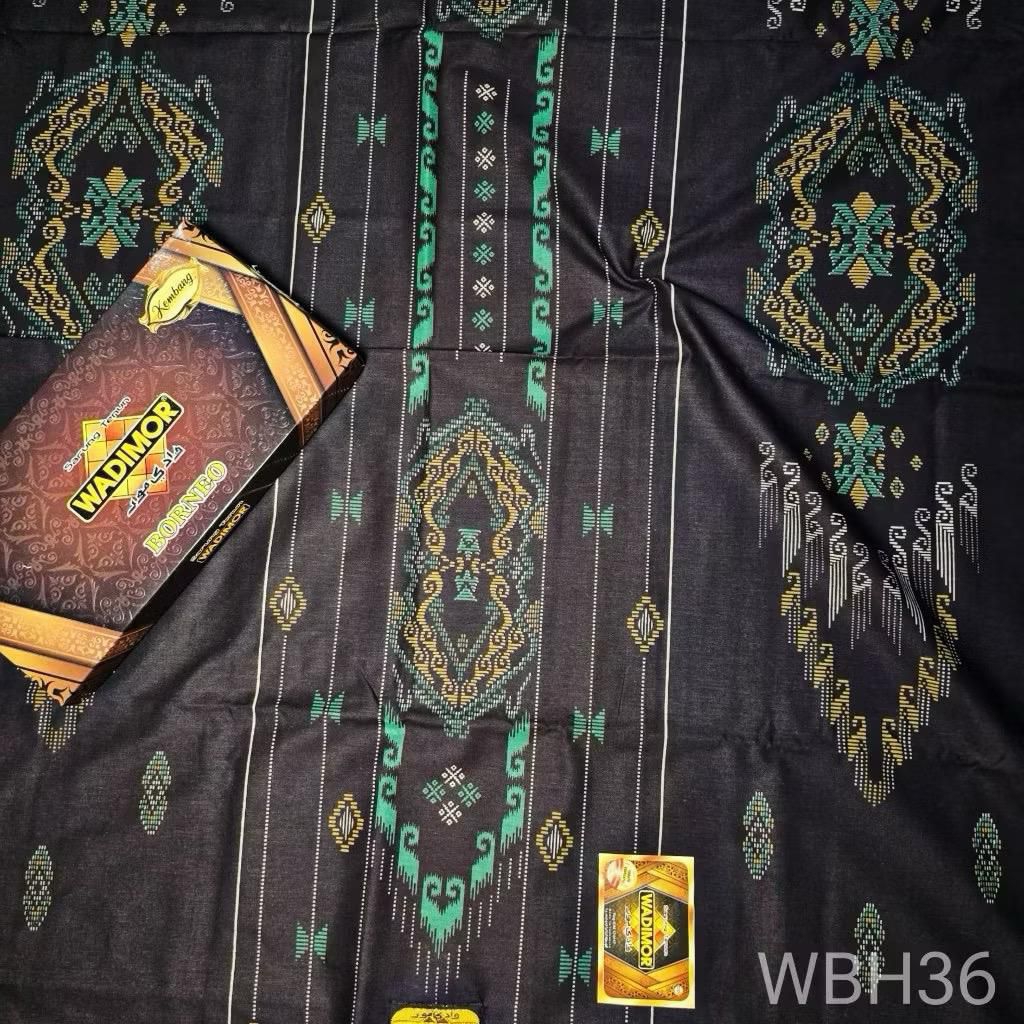 wadimor Borneo Sarung Motif Dewasa Wadimor Kembang wadimor tumpal kembang
