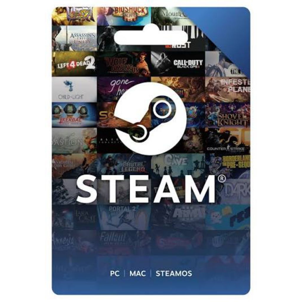 Steam Wallet voucher steam IDR 45.000 Legal