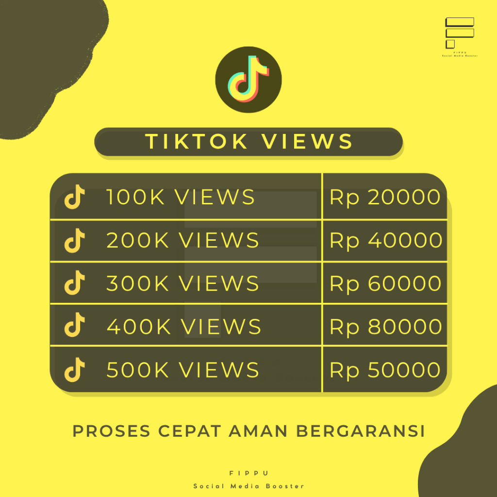 View Tiktok Real Permanen View Tiktok Indonesia Mix Worldwide Views Tiktok fyp Permanen Gratis Refil