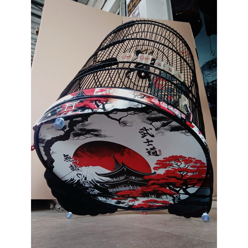 Sangkar JPN Putih Decall-Limited Edition