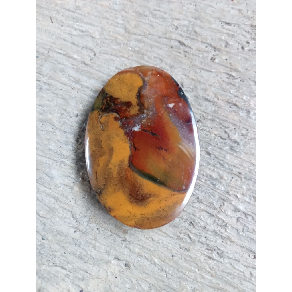 liontin batu akik pancawarna