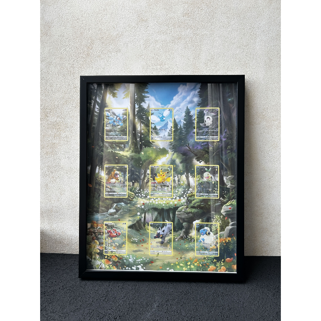 EXTENDED CONNECTING ART Solid Frame Figura Pokemon TCG - Crown Zenith Godpack