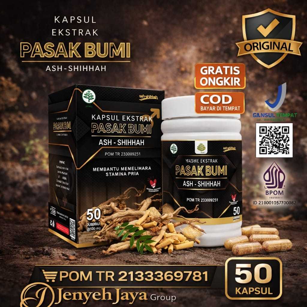 Kapsul Pasak Bumi Ash-Shihhah Original