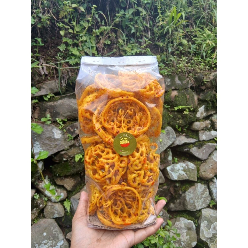 Seblak kering mie gahir