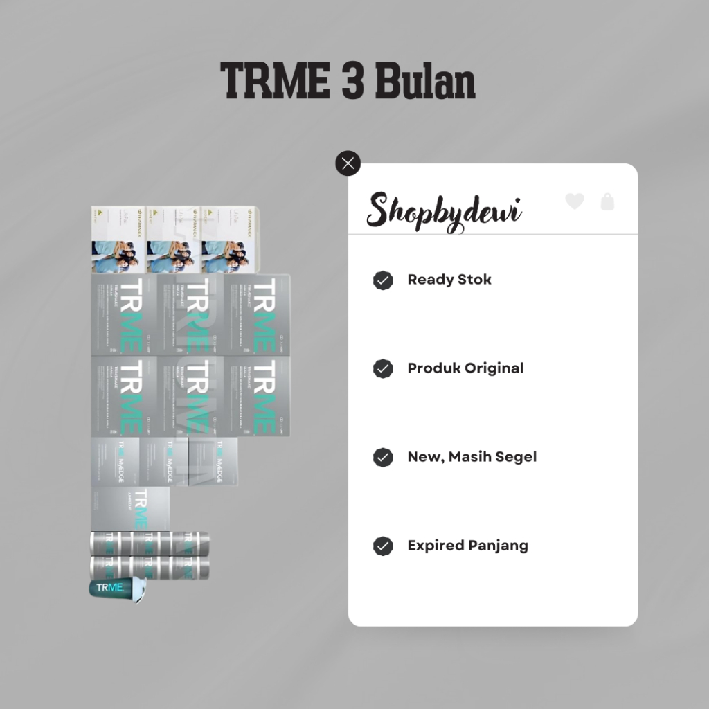 Program TR ME DIET 90 Hari/3 Bulan Original ED 20267