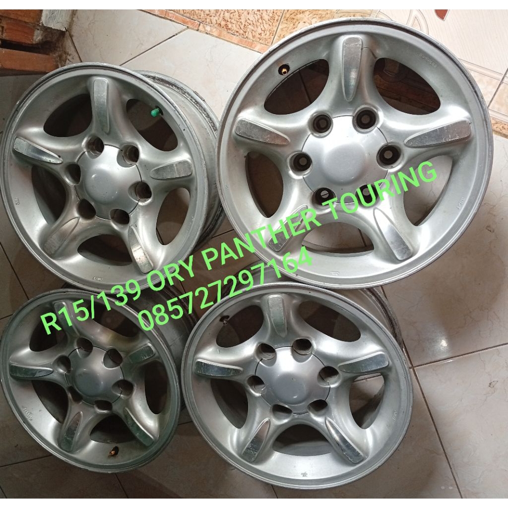 VELG PANTHER TOURING ORI JPN R15/139 set 4biji