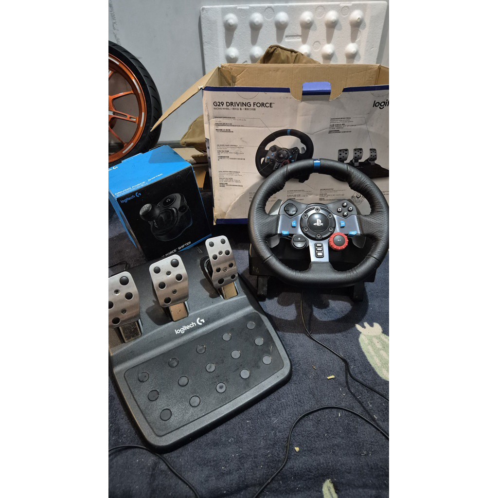 logitech g29 + shifter