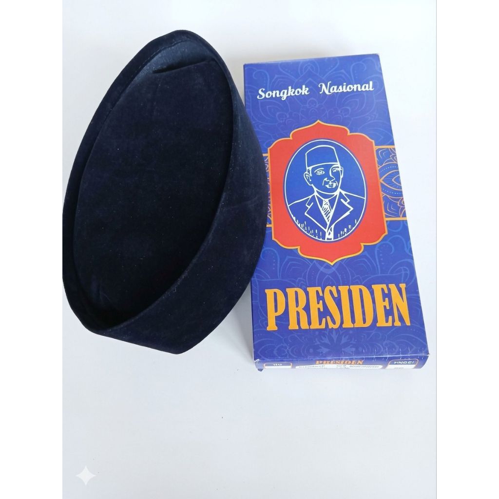 Peci presiden polos & Ac Hitam