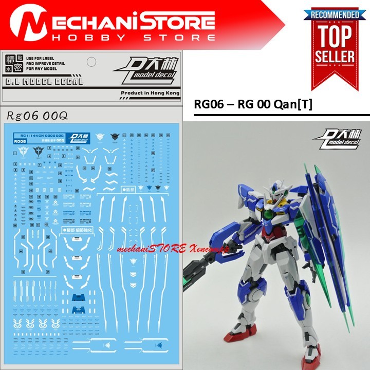 Water Decal RG06 - RG 00 OO Qant Quanta Qantt by DL MODEL