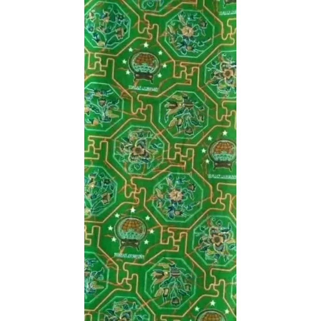 kain seragam sekolah lp Ma'arif warna hijau