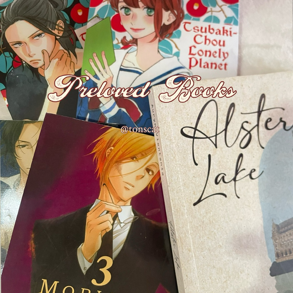 [read desc] preloved manga tsubaki chou planet. snst ber rosie.