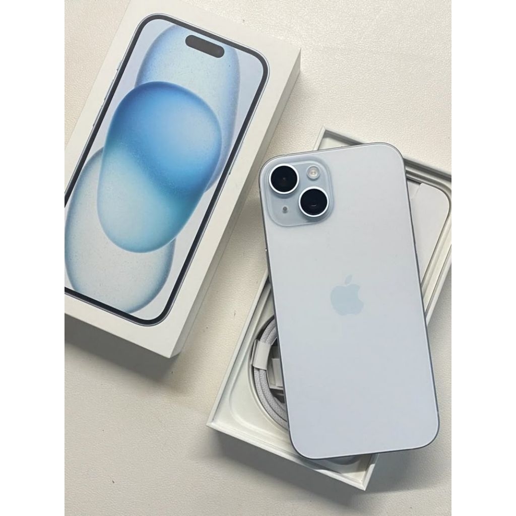 iphone 15 256gb ibox bekas minus