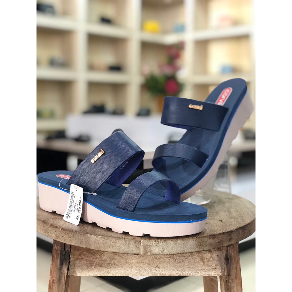 sandal cewe dewasa CARVIL / Indira L / blue