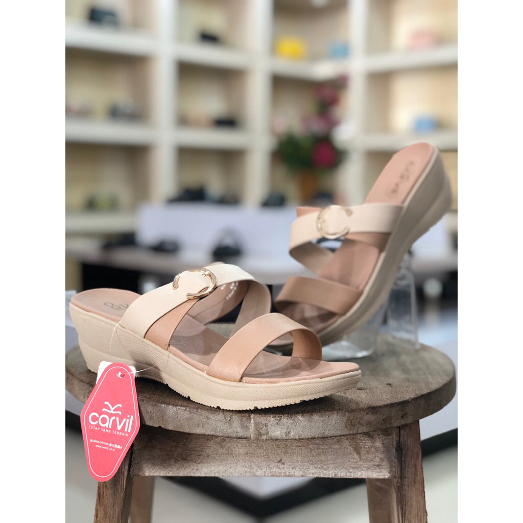 sandal cewe dewasa CARVIL / Kirishima 02 L / moca