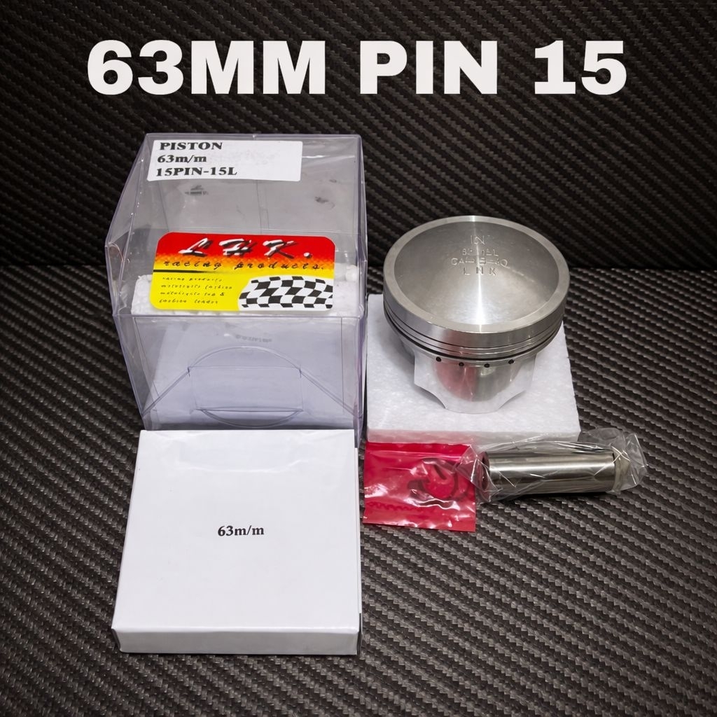 Piston LHK Seher Kit Set Pen 15 PIN 15 Ukuran 63 MM  PEN 15