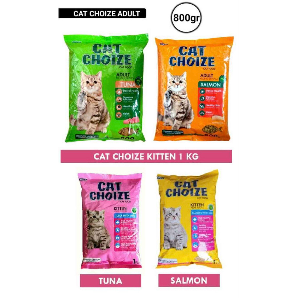 Cat Choize Adult 800gr, Cat Choize kitten 1kg
