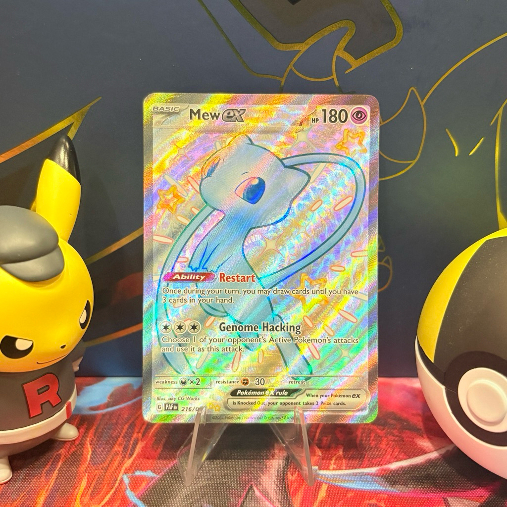 Mew Ex 216/091 ENG - UR Full Art - Paldean Fates - Pokemon TCG