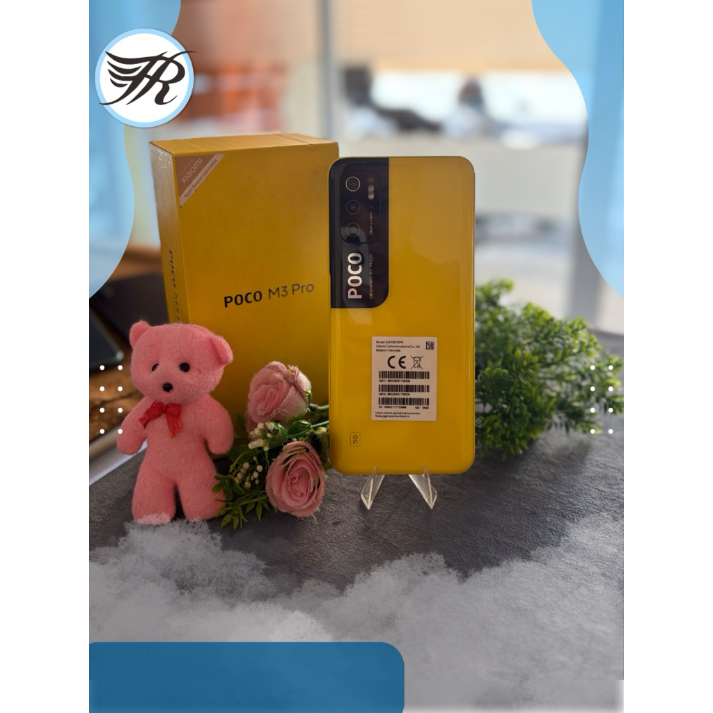 poco m3 pro 5G 4/64Gb second bergaransi