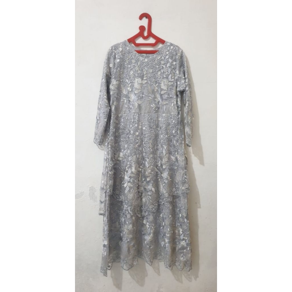 preloved gamis brokat