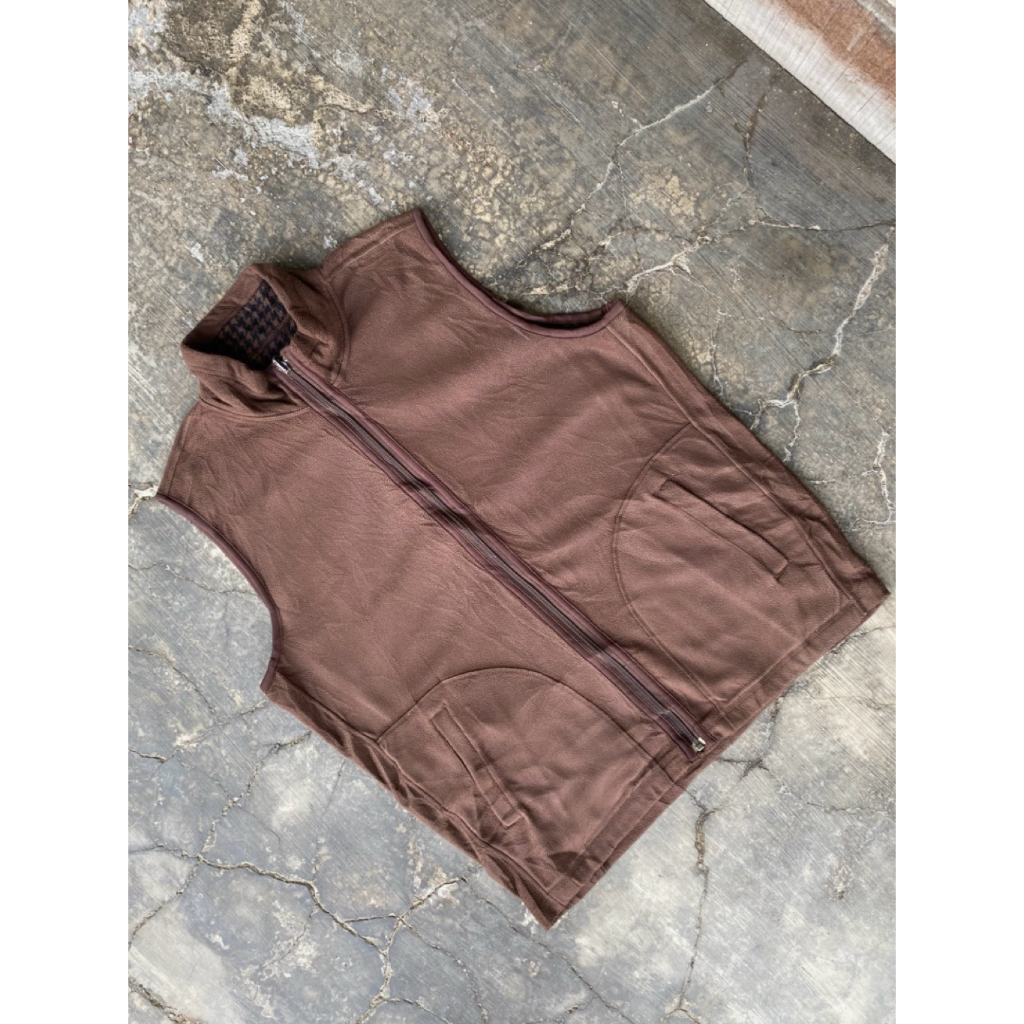 Vest Reversible Uniqlo Second