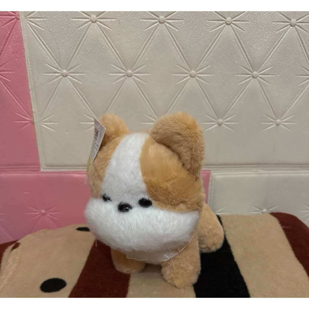 Boneka lucu Doggy Coklat