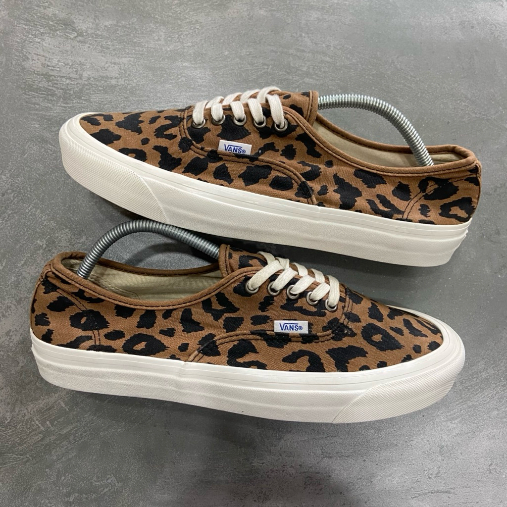 [Size 44.5] Rare Vans Authentic 44 DX ‘OG Leopard’ (VN0A38ENVL0) Second Original Kondisi Nominus. Ha