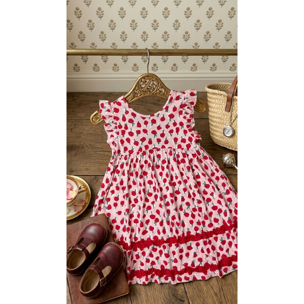 PL Dress Walton Kids Strawberry