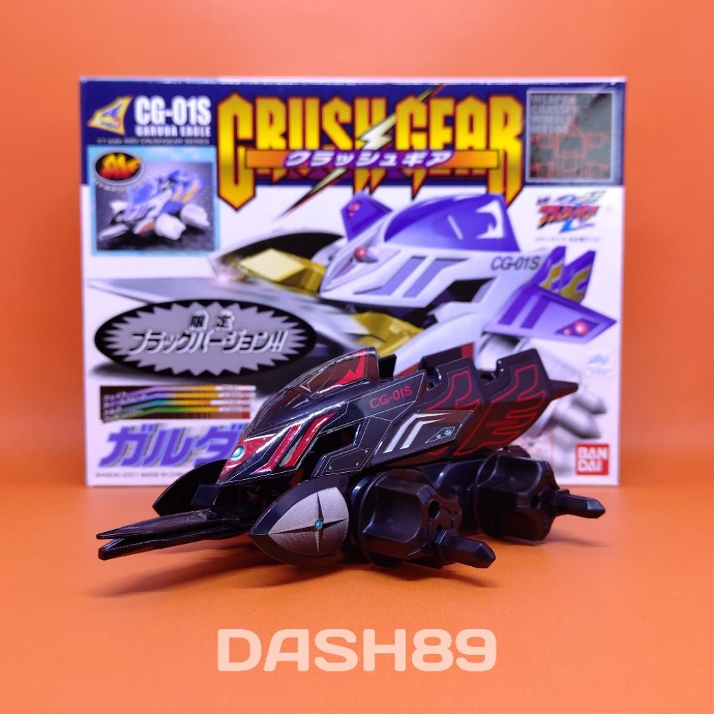 Crush Gear Turbo CG-01S Garuda Eagle Black Version Bandai [Used]