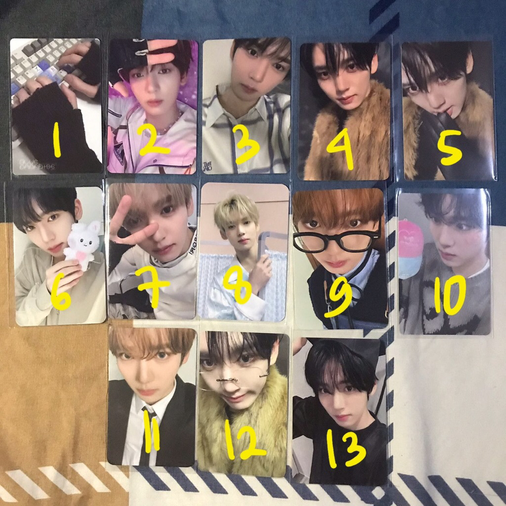 [READY STOCK] PC YUJIN ZEROBASEONE ZB1 POB LD YITS MELPO YHMAH CIPA BLUPA DICON ZERONI YURA YURA PHO