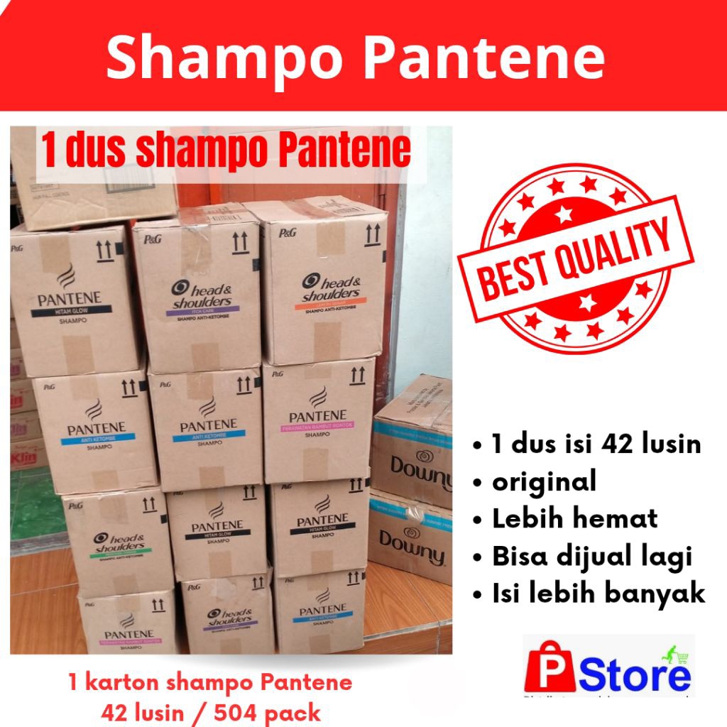 1 dus shampo Pantene renteng | 1 karton shampo Pantene sachet | 1 dus Pantene renceng | shampo Pante