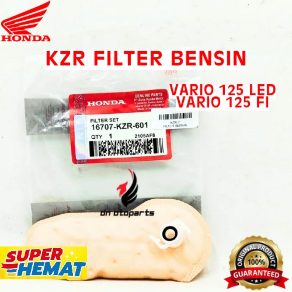 FILTER BENSIN ORIGINAL HONDA KODE KZR, FILTER BENSIN VARIO 125 LED FILTER BENSIN VARIO 125 
