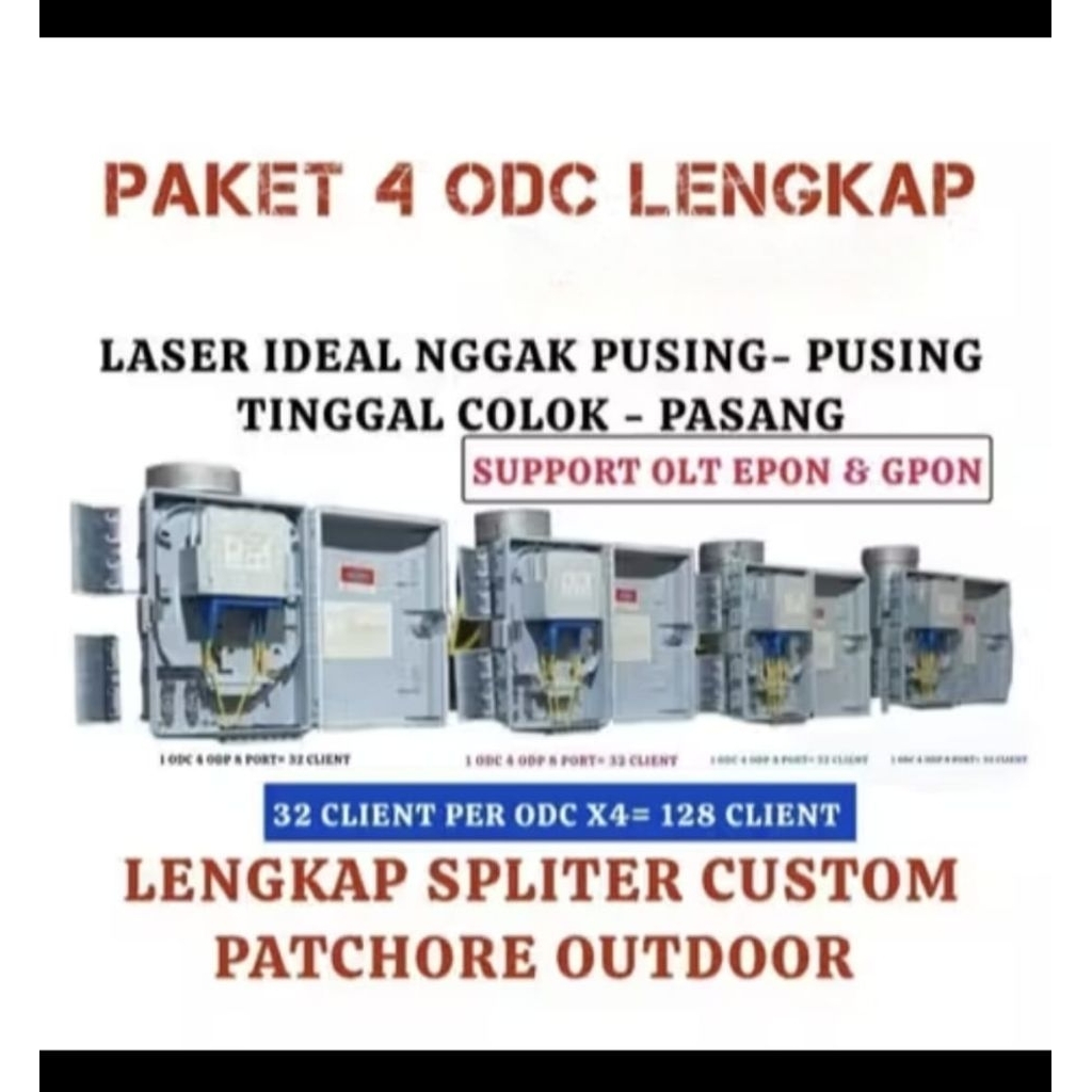 PAKET SPLITTER 4 ODC