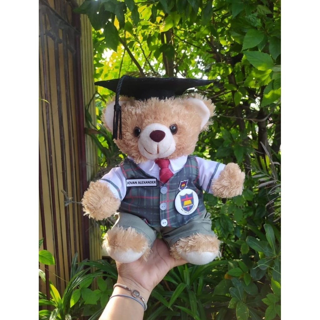 Boneka Seragam SMAK Penabur Medium Bear 28cm