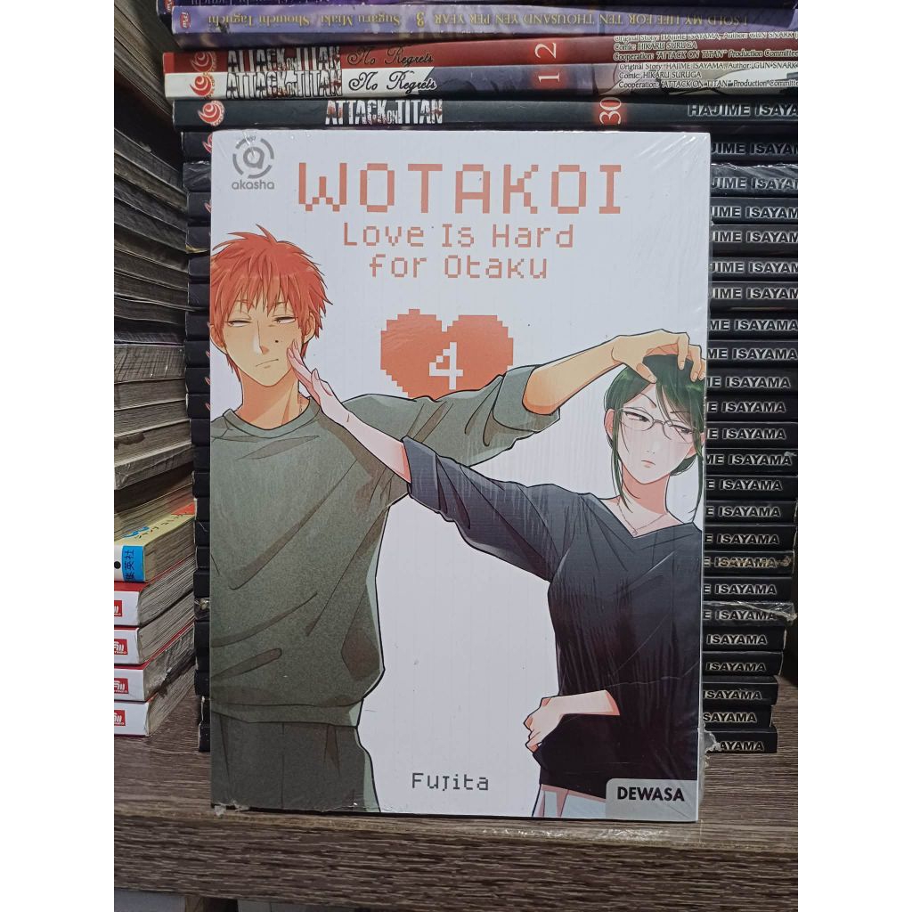 Komik Wotakoi 4 segel