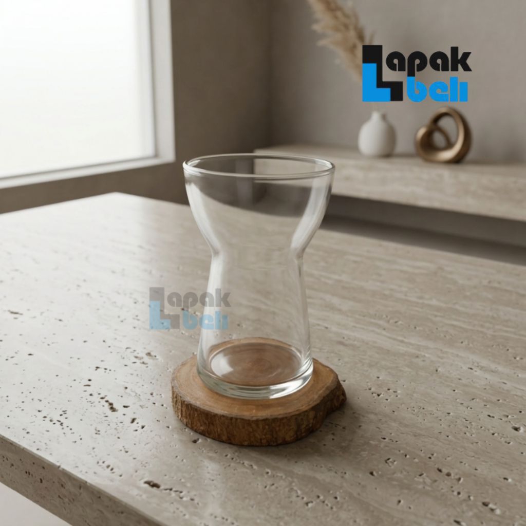 Gelas Minum Kaca Moca 450 ml | Gelas Minum Kaca