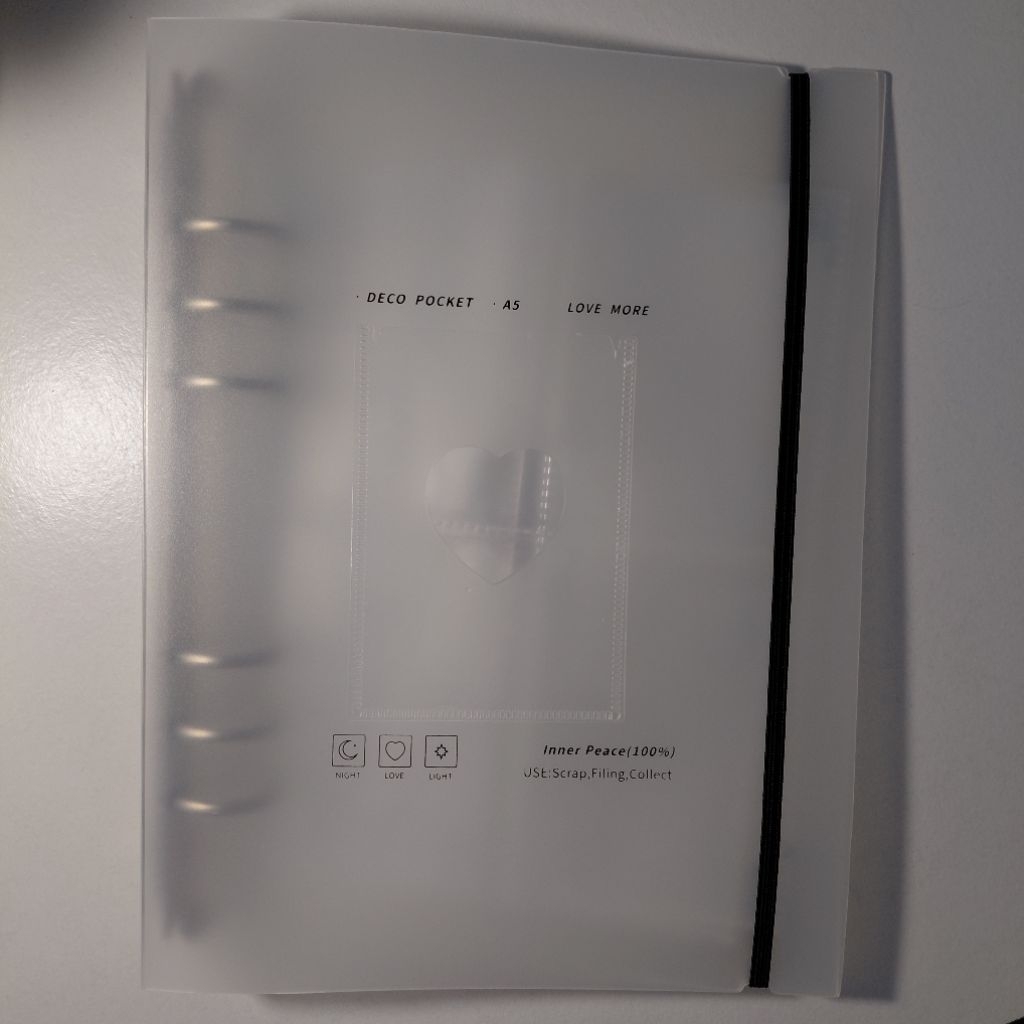 [FREE INNERSLEEVE POPCORN] Preloved Binder Kolbuk A5 + 11 Sleeve 4p