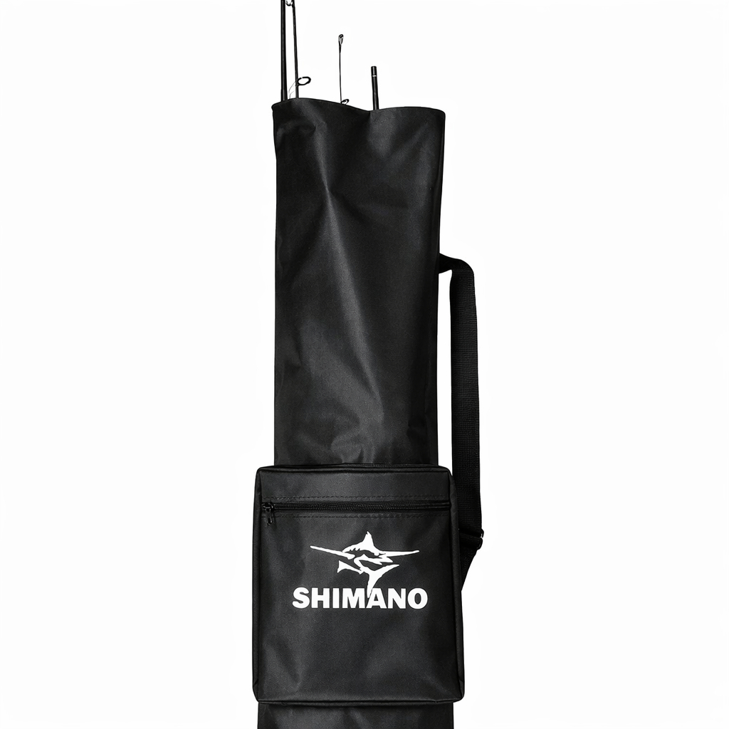 Tas Pancing SHIMANO Premium – Fishing Rod Bag Tahan Air, Muat Banyak Joran, Kuat & Awet