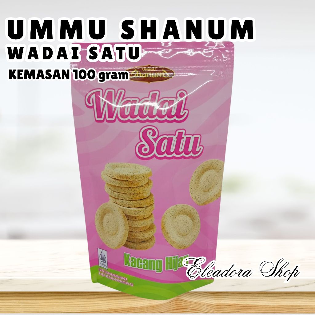 Ummu Shanum Kue Wadai Satu Kacang Hijau Khas Banjar Kalimantan Selatan