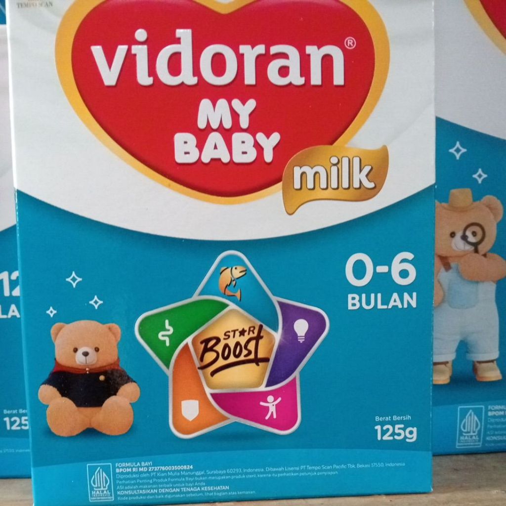 VIDORAN 0-6 BULAN 125GRAM