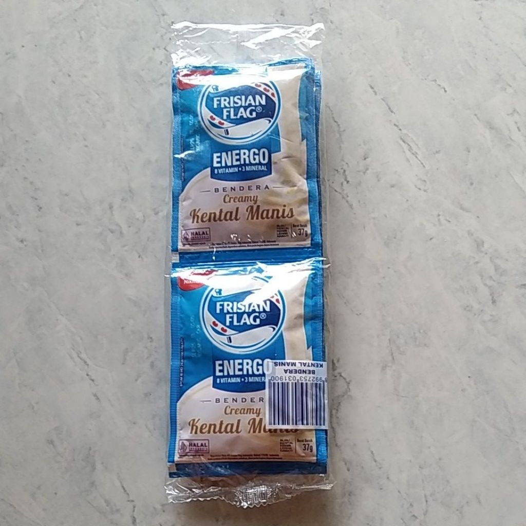 Susu Kental Manis Frisian Flag Sachet 1 Renceng 6 Sachet