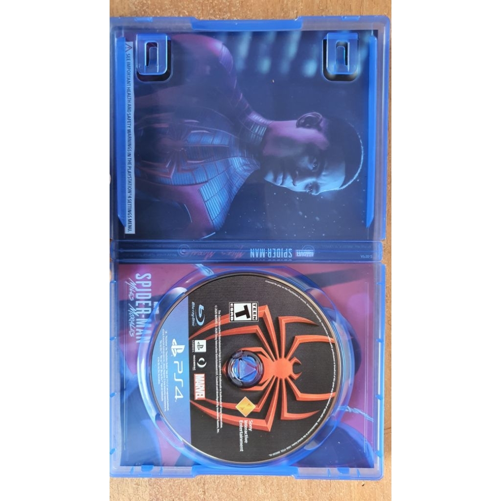Kaset BD PS4 Spiderman Miles Morales