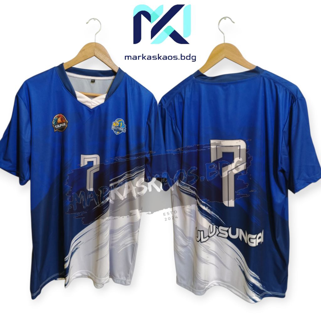 Jersey Kaos Volly Wanita Fullprinting