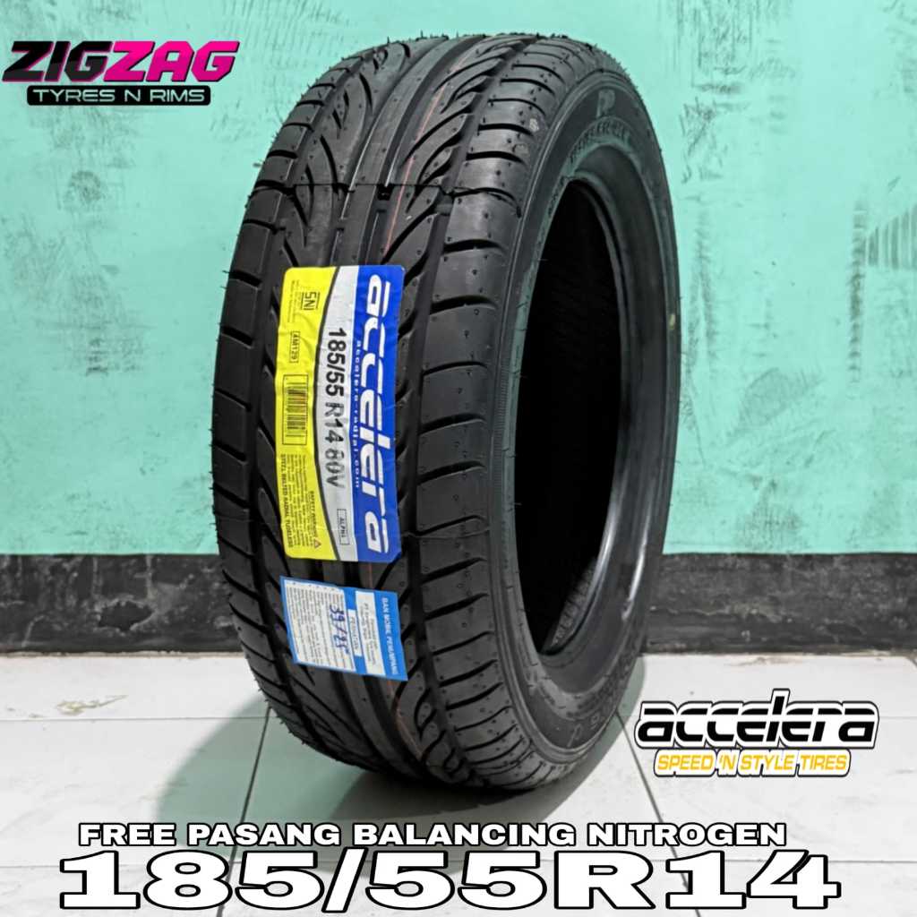 Ban Mobil Ukuran 185 55 R14 Accelera Alpha Kembangan rotasi-ban tubles 185/55 Ring14