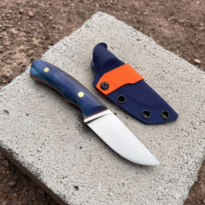 Pisau EDC / Neck Knive bahan Bohler K110