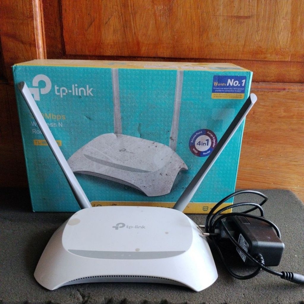 Router wifi Tp-link WR840N WAN Normal Ex server bekas