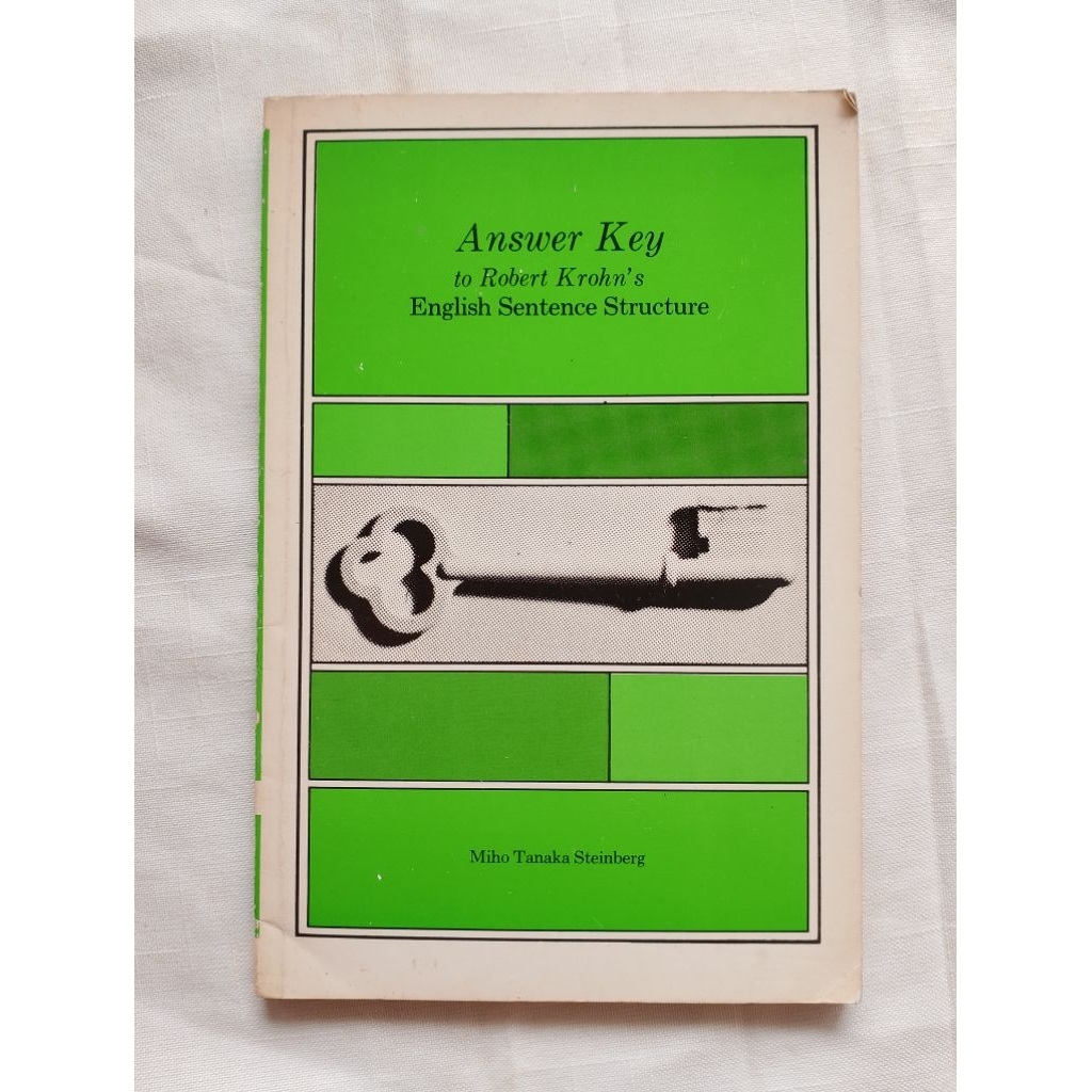 ENGLISH SENTENCE STRUCTURE - ANSWER KEY original