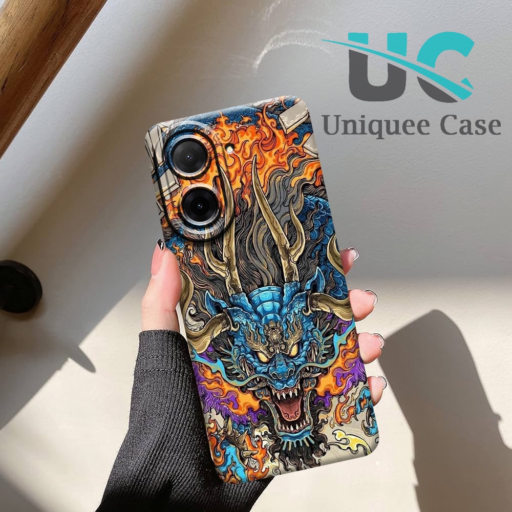 Case Hp Xiaomi Redmi A5 4G 2025 Terbaru Softcase Pro Camera Dragon Silicon Case Lucu Kesing Hp