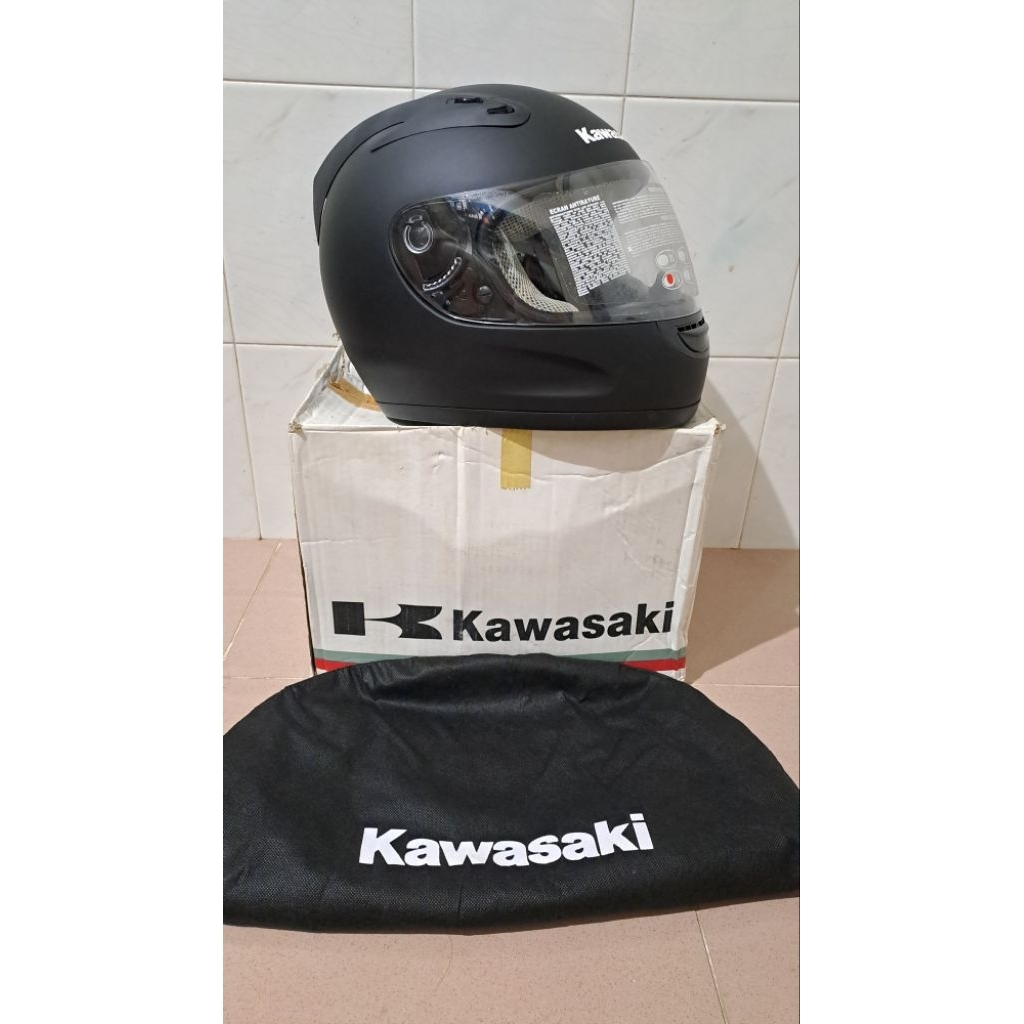 Helm Kawasaki Ninja ZX25r Black doff original