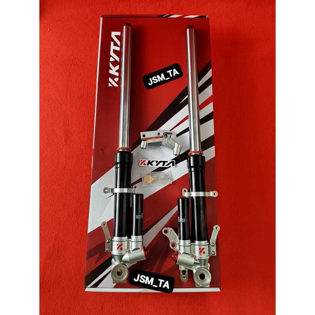 Shock Depan Suspensi KYTA KTC Xmax Old Connected Bracket Axial Radial Pitch 100mm SFF 25 Original